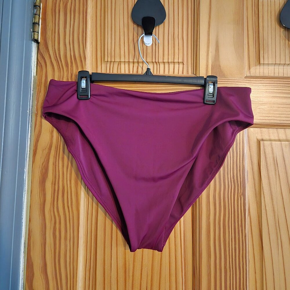 NWT Parade Mulberry French Cut Bikini Bottom Size: XL